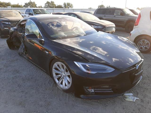 5YJSA1E22JF275409 - 2018 TESLA MODEL S Սև լուսանկար 1