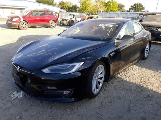 5YJSA1E22JF275409 - 2018 TESLA MODEL S Սև լուսանկար 2