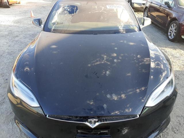 5YJSA1E22JF275409 - 2018 TESLA MODEL S Սև լուսանկար 7
