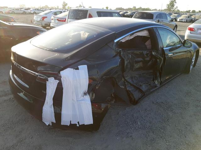 5YJSA1E22JF275409 - 2018 TESLA MODEL S Սև լուսանկար 9