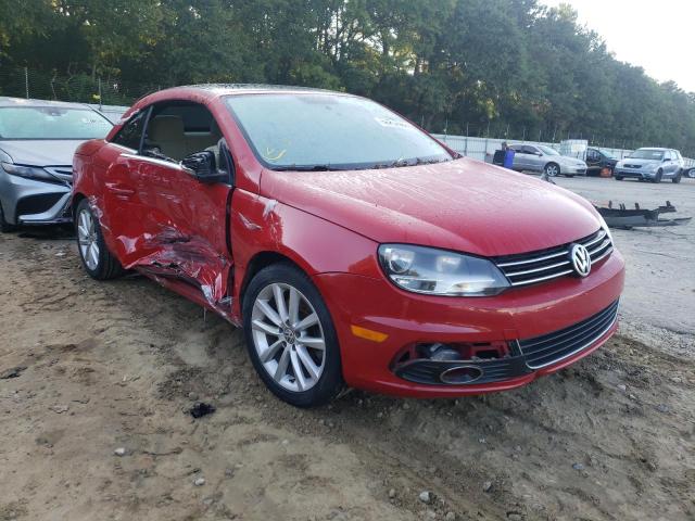 WVWBW7AH6CV004260 - 2012 VOLKSWAGEN EOS KOMFOR წითელი ფოტო 1