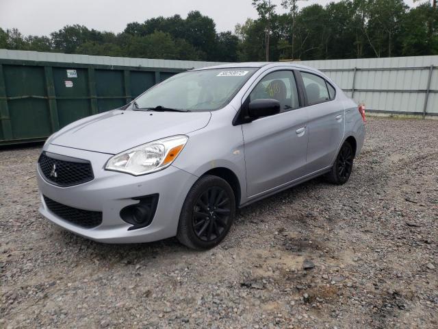 ML32F4FJ3LHF12930 - 2020 MITSUBISHI MIRAGE G4 SILVER photo 2