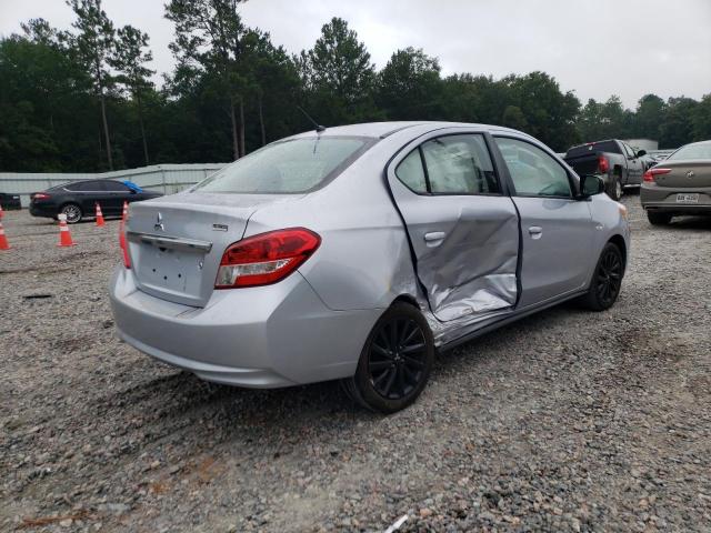 ML32F4FJ3LHF12930 - 2020 MITSUBISHI MIRAGE G4 SILVER photo 4