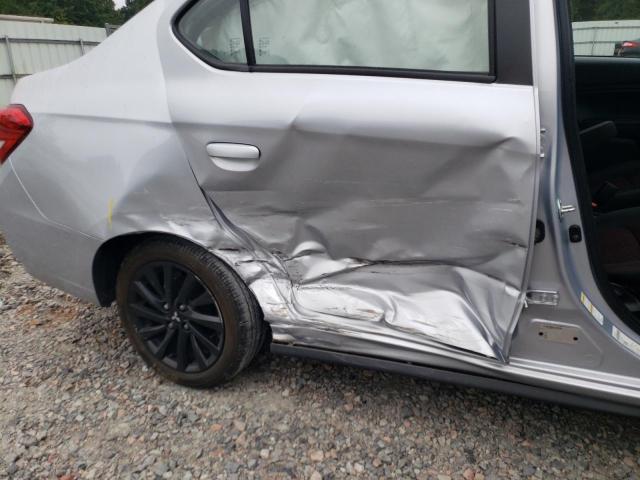 ML32F4FJ3LHF12930 - 2020 MITSUBISHI MIRAGE G4 SILVER photo 9