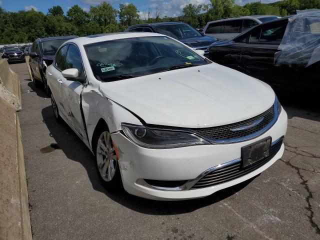 1C3CCCAB5GN171706 - 2016 CHRYSLER 200 LIMITE WHITE photo 1