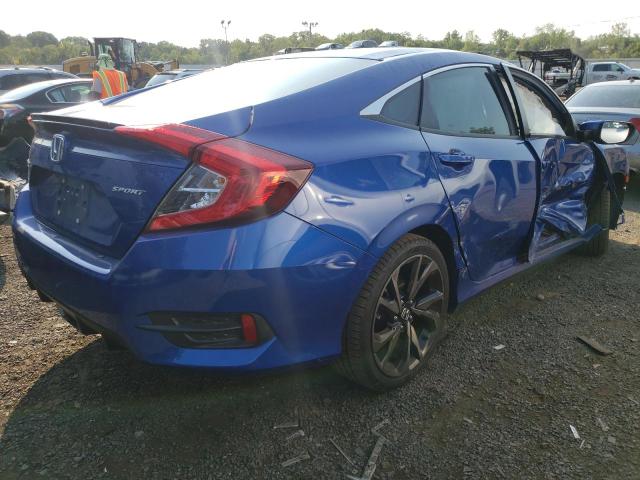 2HGFC2F81MH537912 - 2021 HONDA CIVIC SPOR BLUE photo 4