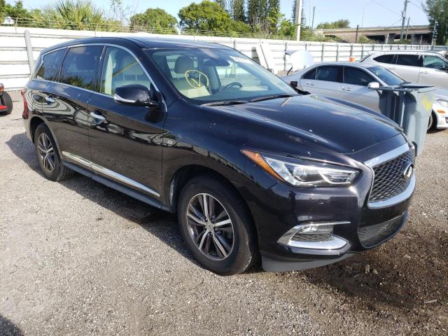 5N1DL0MN4KC500447 - 2019 INFINITI QX60 LUXE BLACK photo 1