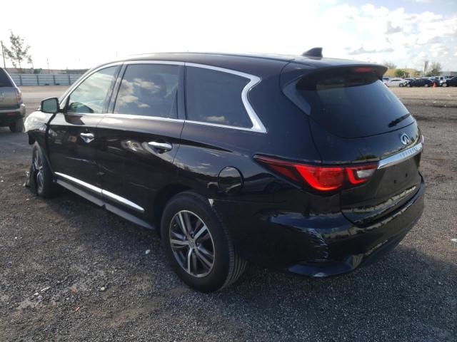 5N1DL0MN4KC500447 - 2019 INFINITI QX60 LUXE BLACK photo 3