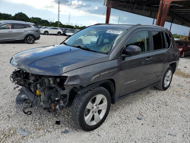 1C4NJCBAXGD666375 - 2016 JEEP COMPASS SP GRAY photo 2