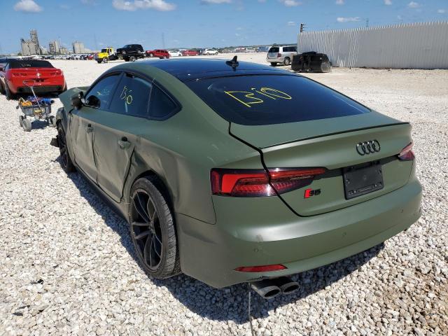 WAUC4CF50JA072279 - 2018 AUDI S5 PRESTIG BLACK photo 3