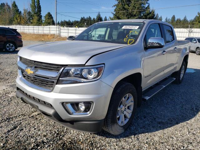 1GCGTBE32F1236155 - 2015 CHEVROLET COLORADO L SILVER photo 2