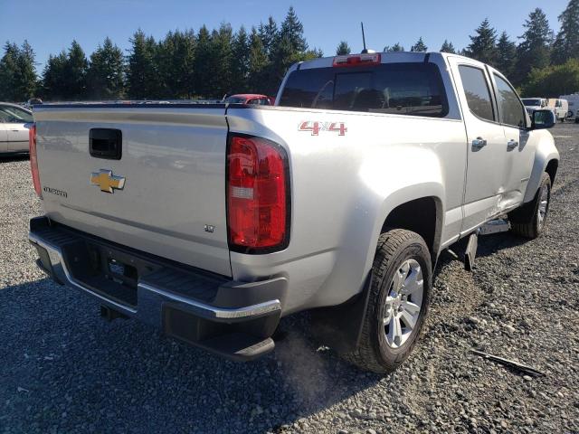 1GCGTBE32F1236155 - 2015 CHEVROLET COLORADO L SILVER photo 4