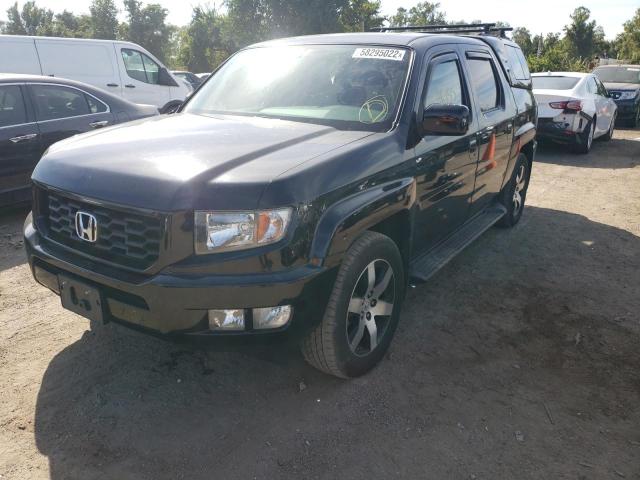 5FPYK1F6XEB012932 - 2014 HONDA RIDGELINE RTL-S  photo 2