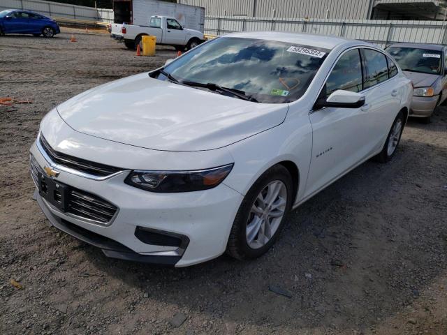 1G1ZJ5SUXGF340127 - 2016 CHEVROLET MALIBU HYB WHITE photo 2