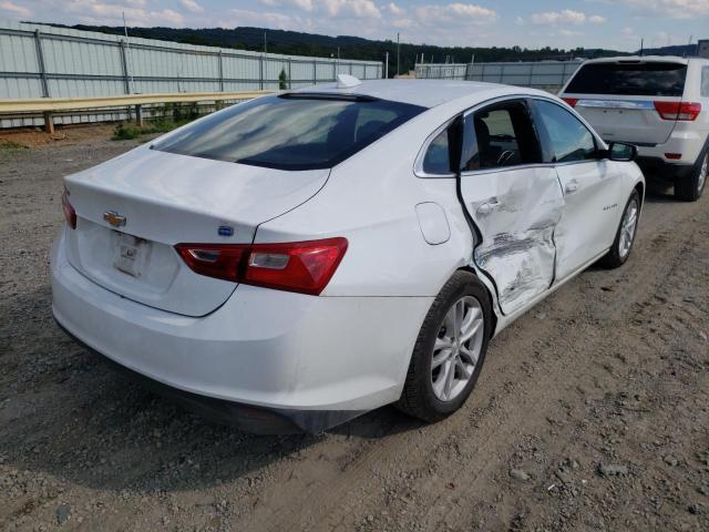 1G1ZJ5SUXGF340127 - 2016 CHEVROLET MALIBU HYB WHITE photo 4