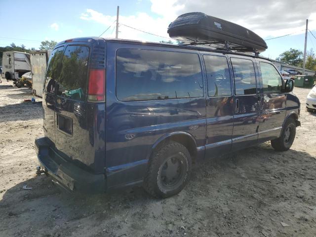 1GNFG65R021116206 - 2002 CHEVROLET EXPRESS BLUE photo 4