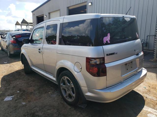 5J6YH18987L001193 - 2007 HONDA ELEMENT SC SILVER photo 3