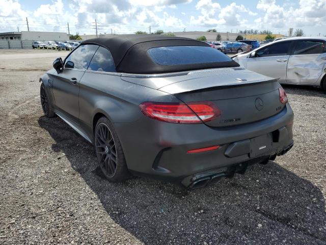 W1KWK8GBXLF998711 - 2020 MERCEDES-BENZ C 63 AMG GRAY photo 3