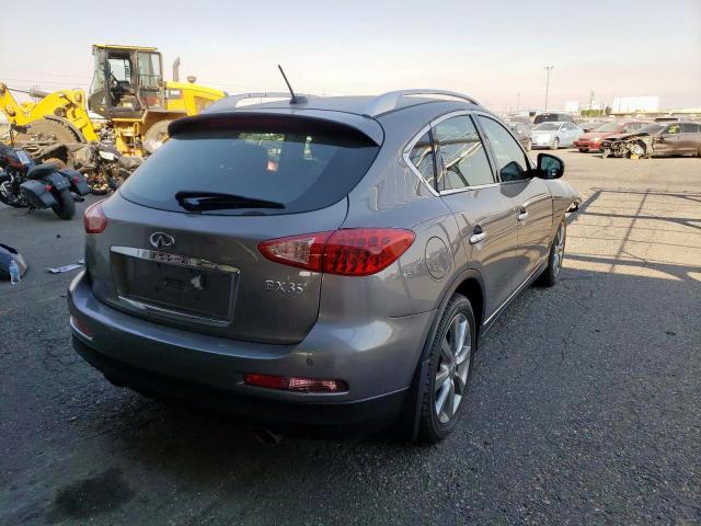 JN1AJ0HR9AM756539 - 2010 INFINITI EX35 BASE GRAY photo 4