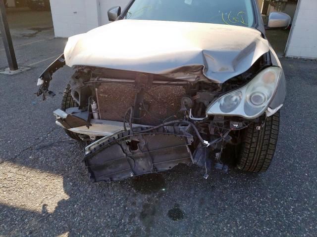 JN1AJ0HR9AM756539 - 2010 INFINITI EX35 BASE GRAY photo 9