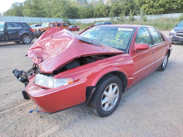 1G6KY5293VU820019 - 1997 CADILLAC SEVILLE ST RED photo 2