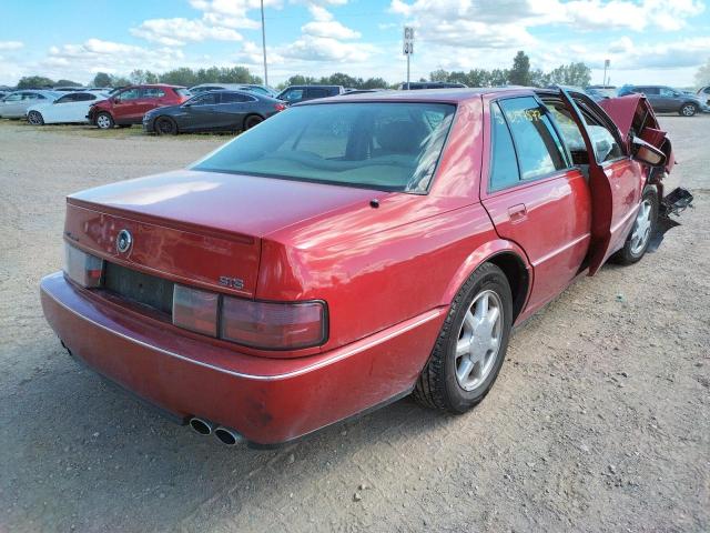 1G6KY5293VU820019 - 1997 CADILLAC SEVILLE ST RED photo 4