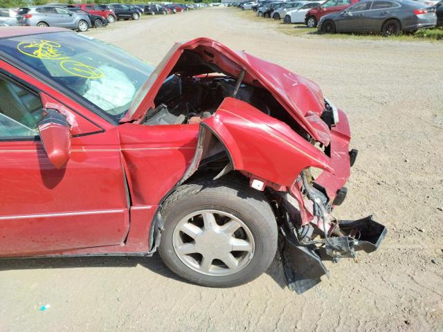 1G6KY5293VU820019 - 1997 CADILLAC SEVILLE ST RED photo 9