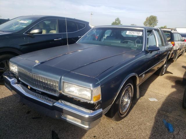 1G1BU51E6KA146221 - 1989 CHEVROLET CAPRICE CL 蓝色 照片 2