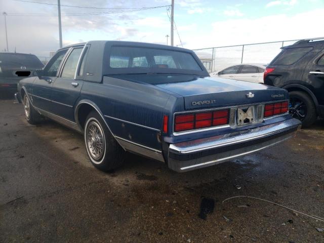 1G1BU51E6KA146221 - 1989 CHEVROLET CAPRICE CL 蓝色 照片 3