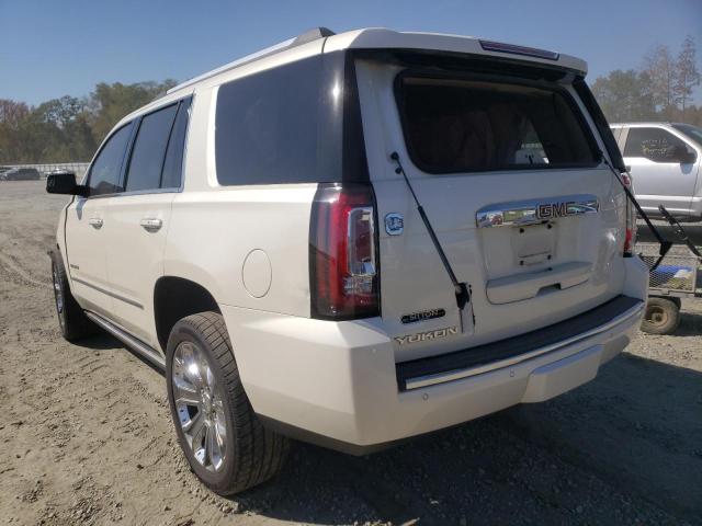 1GKS1CKJ4FR621036 - 2015 GMC YUKON DENA WHITE photo 3