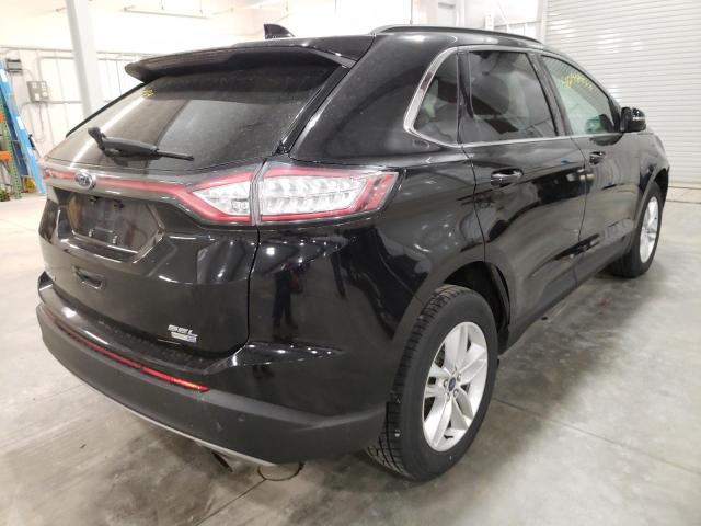 2FMPK4J97HBC39922 - 2017 FORD EDGE SEL BLACK photo 4