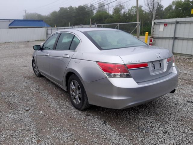 1HGCP2F45CA201780 - 2012 HONDA ACCORD LXP SILVER photo 3