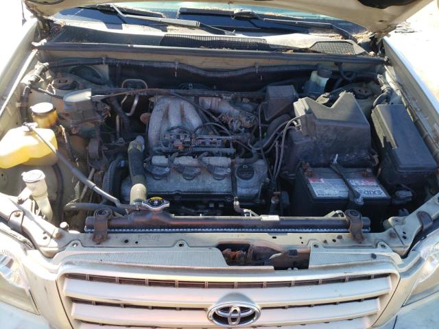 JTEHF21A920042881 - 2002 TOYOTA HIGHLANDER SILVER photo 7