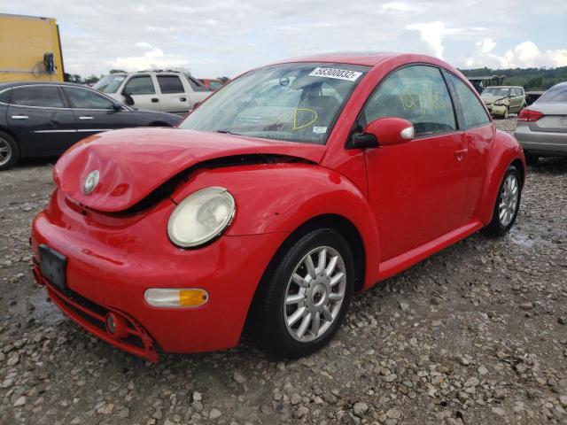 3VWCK31CX5M403678 - 2005 VOLKSWAGEN NEW BEETLE 红色 照片 2