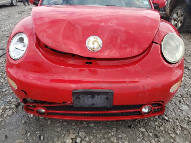 3VWCK31CX5M403678 - 2005 VOLKSWAGEN NEW BEETLE 红色 照片 9