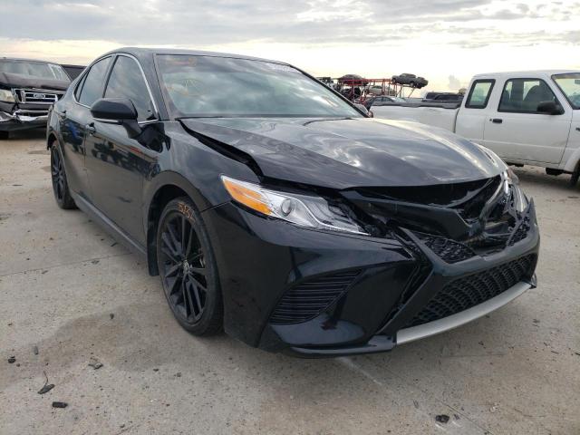 4T1K61AK7LU365135 - 2020 TOYOTA CAMRY XSE BLACK photo 1