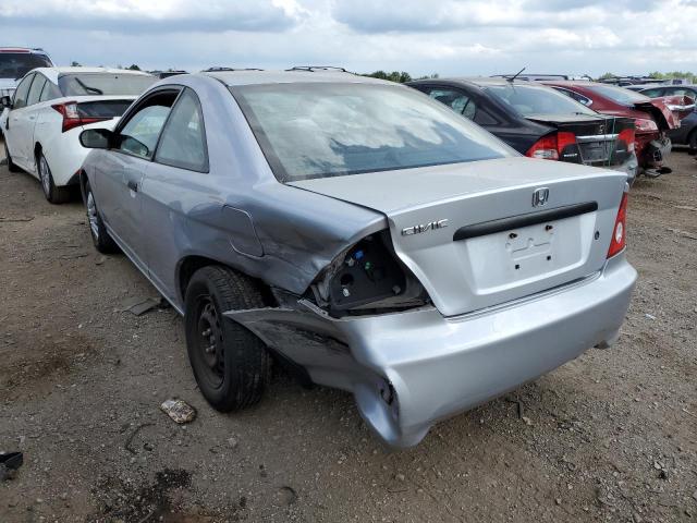 1HGEM22115L027100 - 2005 HONDA CIVIC DX V SILVER photo 3