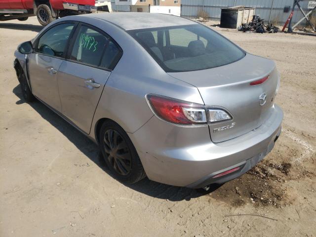 JM1BL1UG7B1395434 - 2011 MAZDA 3 GRAY photo 3