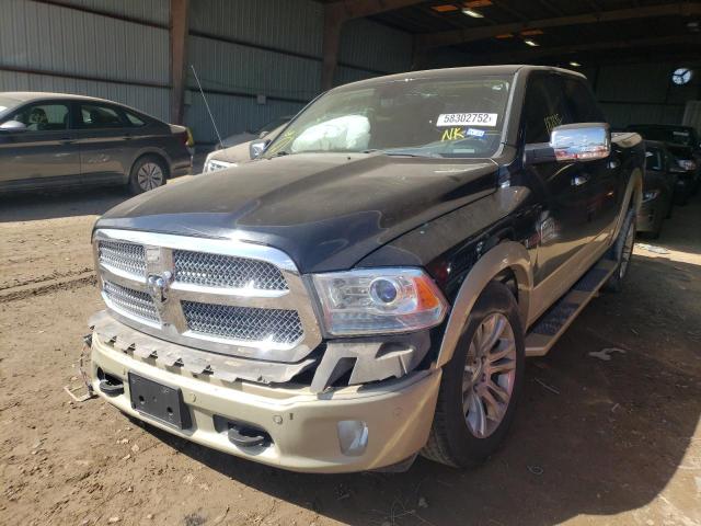 1C6RR7PM2FS544325 - 2015 RAM 1500 LONGH BLACK photo 2