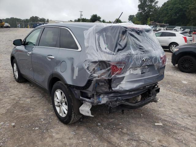 5XYPG4A37KG604913 - 2019 KIA SORENTO L GRAY photo 9