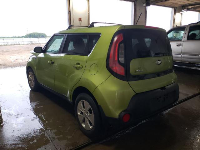 KNDJN2A23F7808750 - 2015 KIA SOUL GREEN photo 3