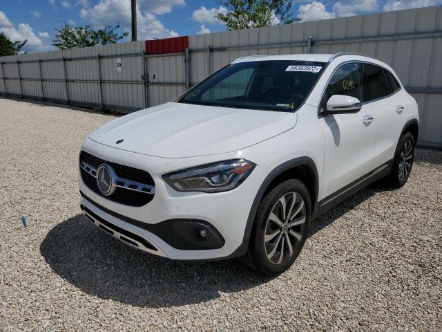 W1N4N4GB9MJ194344 - 2021 MERCEDES-BENZ GLA 250 WHITE photo 2