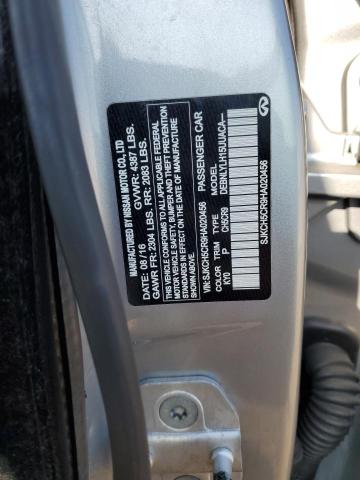 SJKCH5CR9HA020456 - 2017 INFINITI QX30 BASE Gümüş foto 10