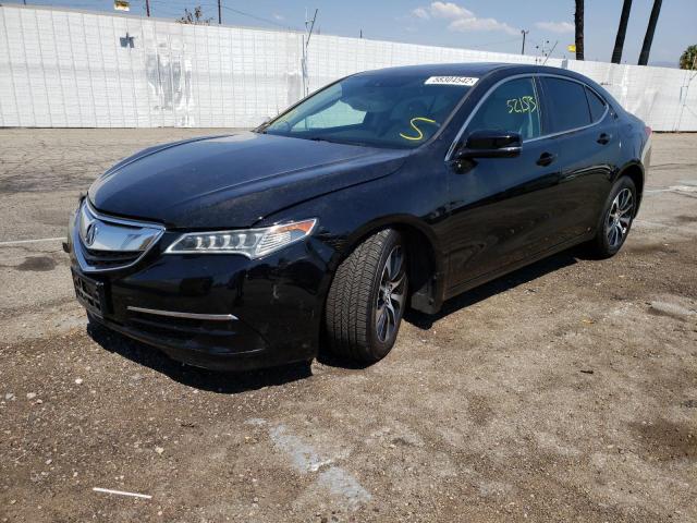 19UUB1F54HA005472 - 2017 ACURA TLX TECH BLACK photo 2