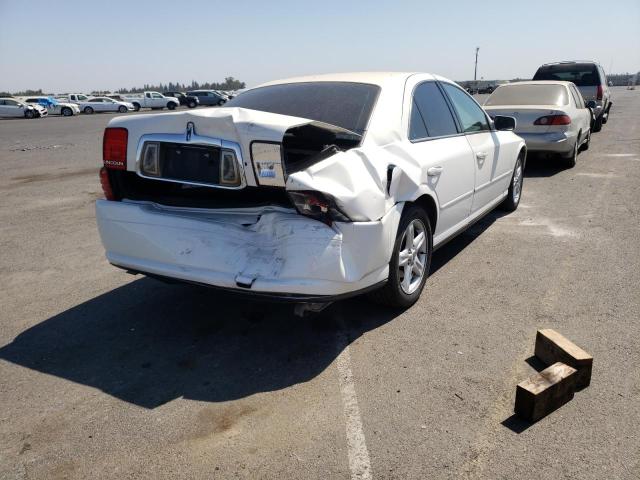 1LNHM87A7YY882653 - 2000 LINCOLN LS WHITE photo 4