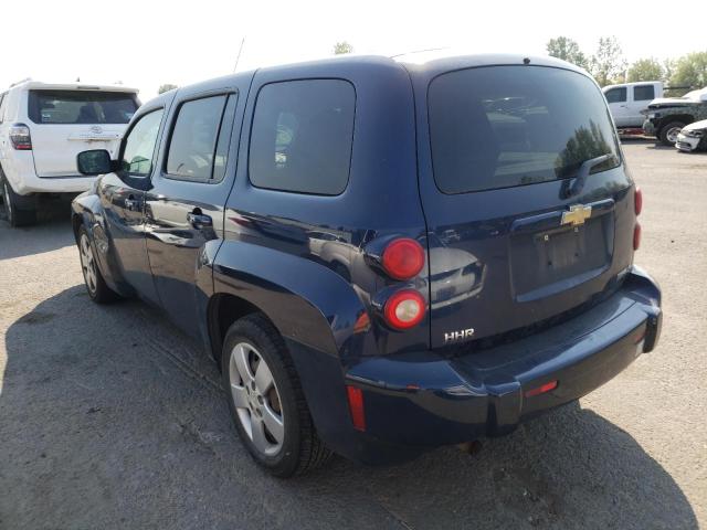 3GNCA13B19S618096 - 2009 CHEVROLET HHR LS BLUE photo 3