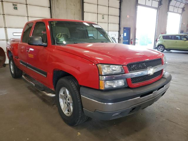 1GCEK19B85Z253144 - 2005 CHEVROLET SILVERADO RED photo 1