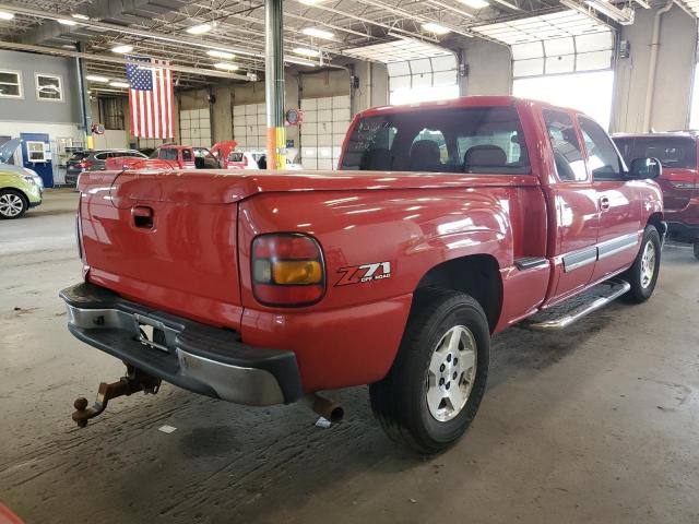 1GCEK19B85Z253144 - 2005 CHEVROLET SILVERADO RED photo 4