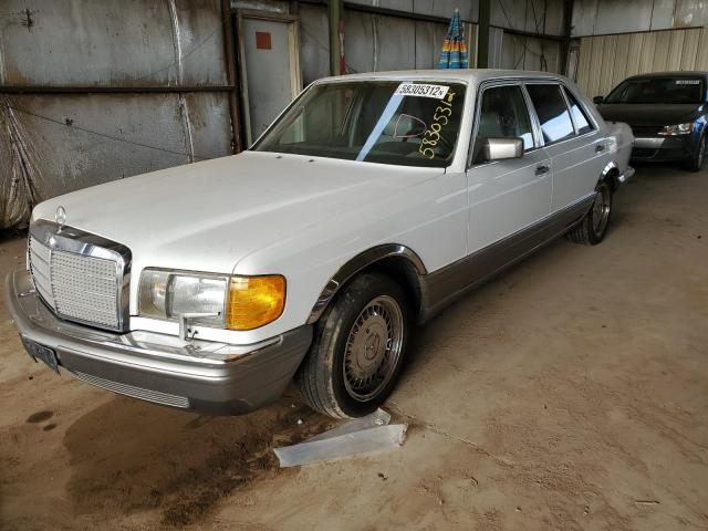 WDBCA39E9LA503453 - 1990 MERCEDES-BENZ 560 SEL WHITE photo 2