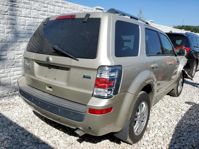 4M2CN9HGXAKJ07142 - 2010 MERCURY MARINER PR TAN photo 4